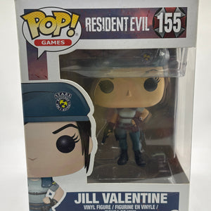 Funko POP! Games Resident Evil #155 Jill Valentine Vinyl Figure Box Damage FRENLY BRICKS - Open 7 Days