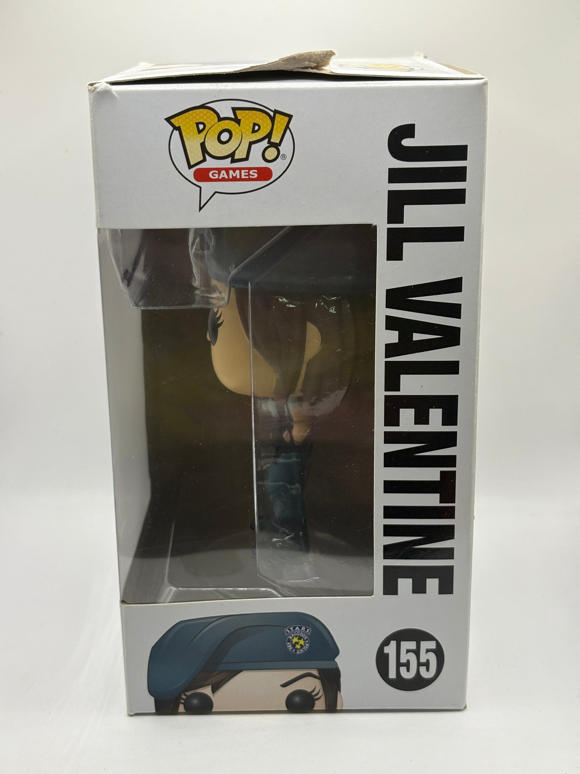 Funko POP! Games Resident Evil #155 Jill Valentine Vinyl Figure Box Damage FRENLY BRICKS - Open 7 Days