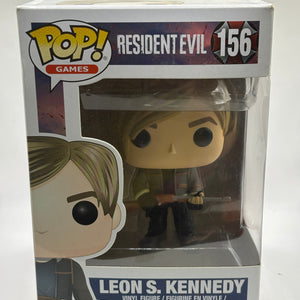 Funko POP! Games Resident Evil #156 Leon S. Kennedy Vinyl Figure FRENLY BRICKS - Open 7 Days