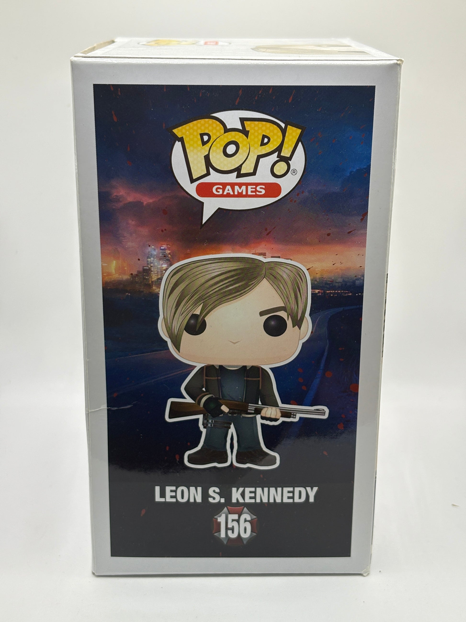 Funko POP! Games Resident Evil #156 Leon S. Kennedy Vinyl Figure FRENLY BRICKS - Open 7 Days