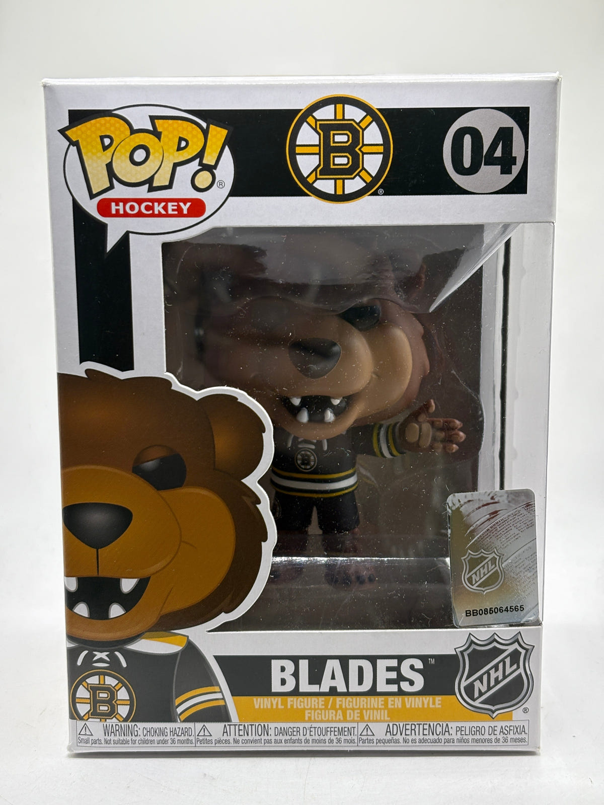 Funko POP! Hockey Boston Bruins #04 Blades Vinyl Figure FRENLY BRICKS - Open 7 Days image 1
