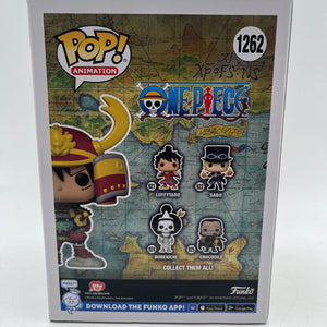 Funko POP! Animation One Piece Armored Luffy #1262 Limited Chase Edition Funko FRENLY BRICKS - Open 7 Days