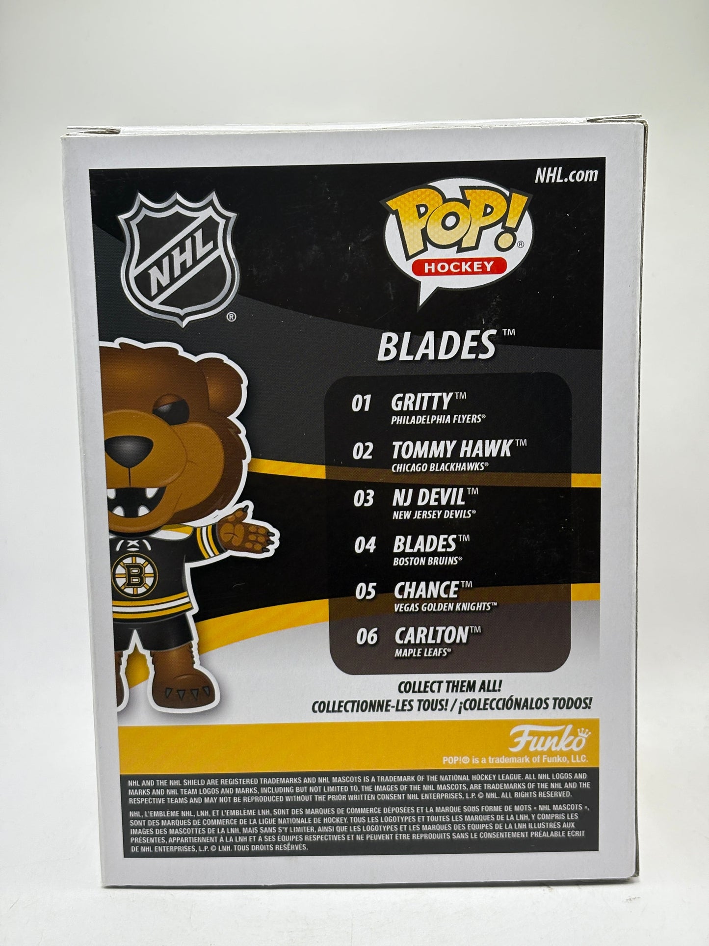 Funko POP! Hockey Boston Bruins #04 Blades Vinyl Figure FRENLY BRICKS - Open 7 Days
