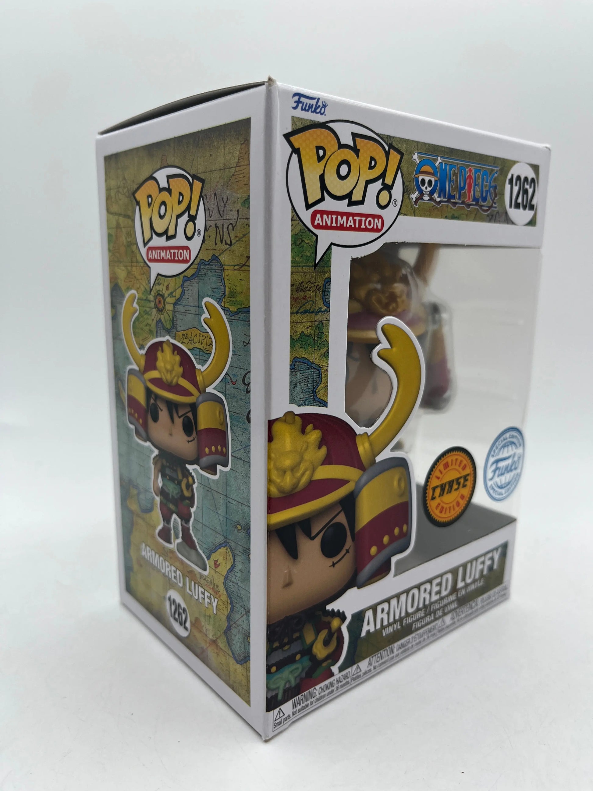 Funko POP! Animation One Piece Armored Luffy #1262 Limited Chase Edition Funko FRENLY BRICKS - Open 7 Days