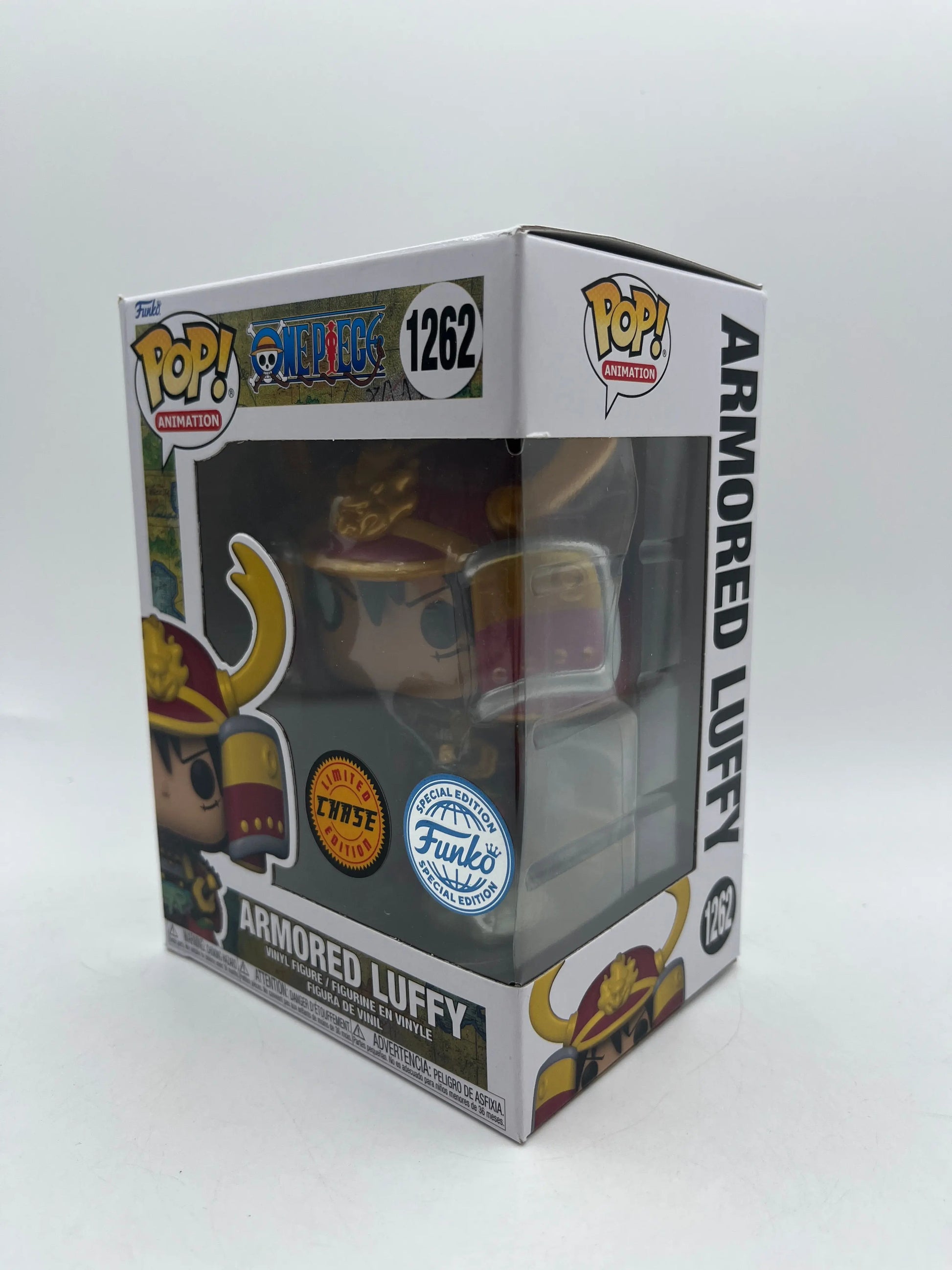 Funko POP! Animation One Piece Armored Luffy #1262 Limited Chase Edition Funko FRENLY BRICKS - Open 7 Days