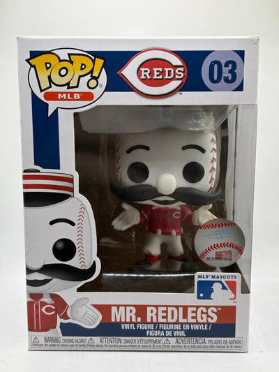 Funko POP! MLB Reds #03 Mr. Redlegs Vinyl Figure FRENLY BRICKS - Open 7 Days