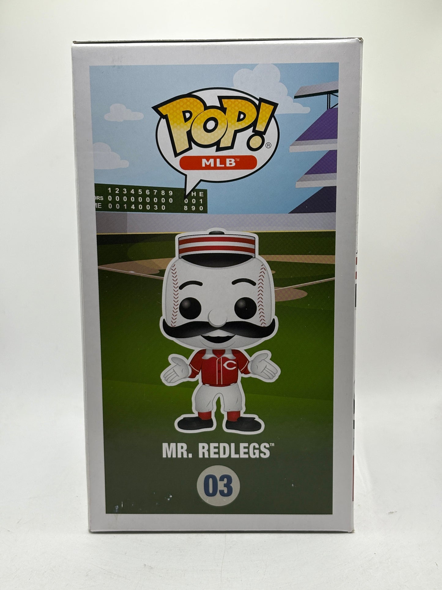 Funko POP! MLB Reds #03 Mr. Redlegs Vinyl Figure FRENLY BRICKS - Open 7 Days