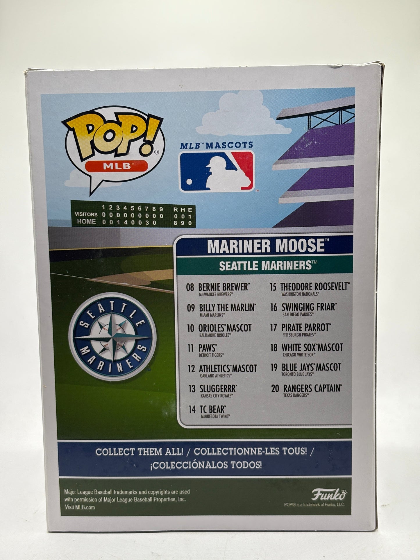 Funko POP! MLB Seattle Mariners #01 Mariner Moose Vinyl Figure FRENLY BRICKS - Open 7 Days
