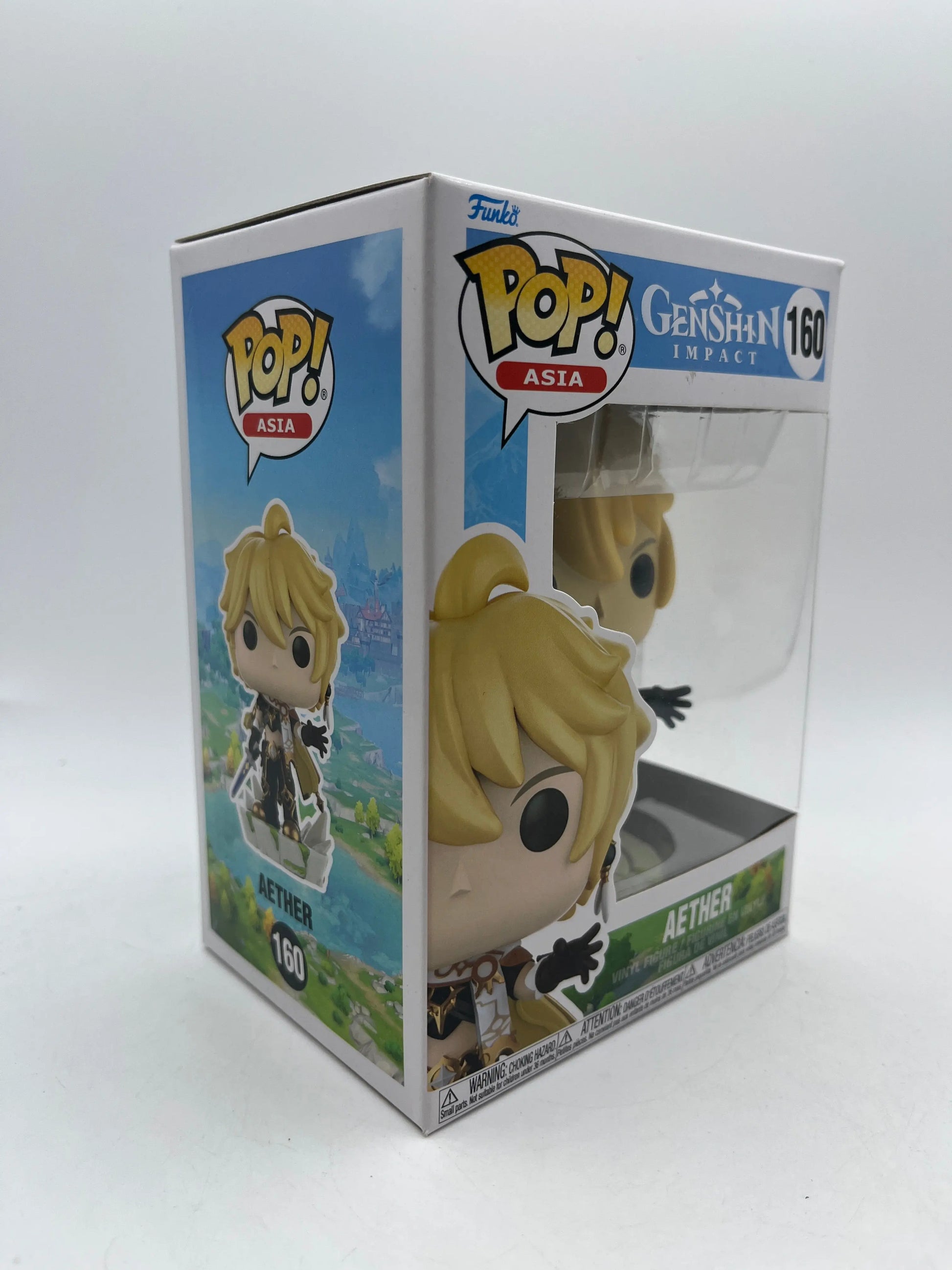Funko POP! Asia Genshin Impact  "Aether" #160 Brand New In Box +combinedshipping FRENLY BRICKS - Open 7 Days
