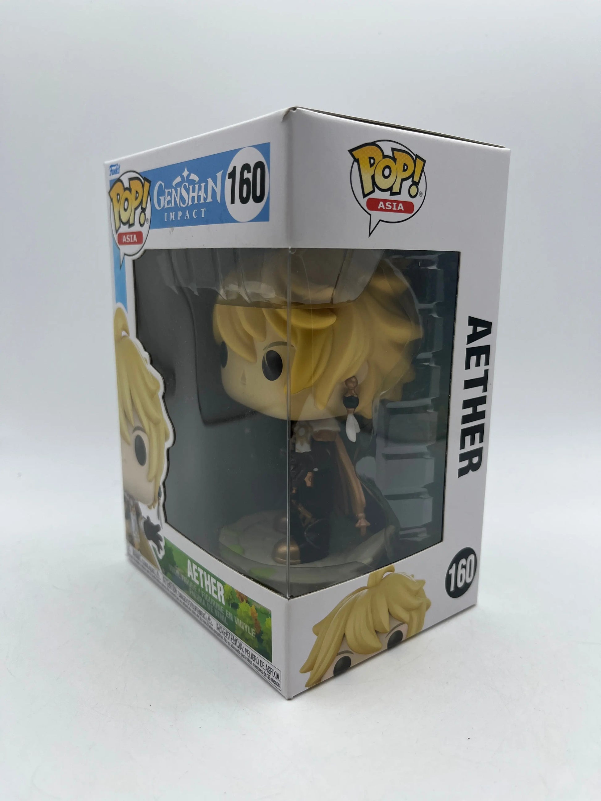Funko POP! Asia Genshin Impact  "Aether" #160 Brand New In Box +combinedshipping FRENLY BRICKS - Open 7 Days