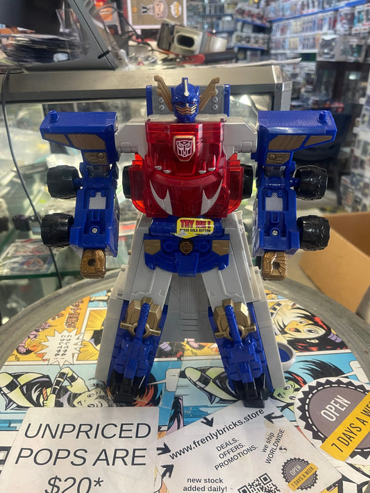 Transformers action gumball machine Figure 2004 FRENLY BRICKS - Open 7 Days