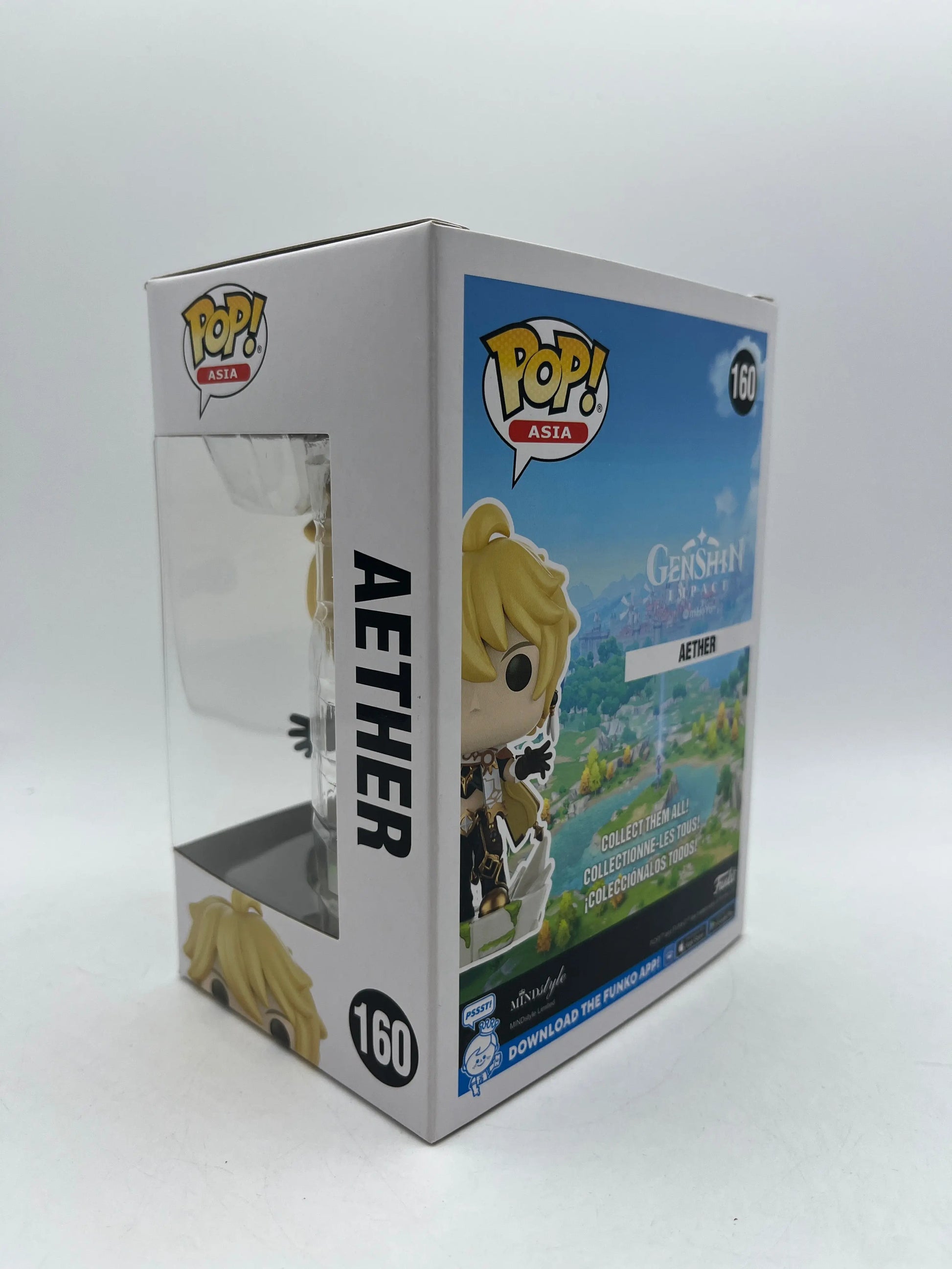 Funko POP! Asia Genshin Impact  "Aether" #160 Brand New In Box +combinedshipping FRENLY BRICKS - Open 7 Days