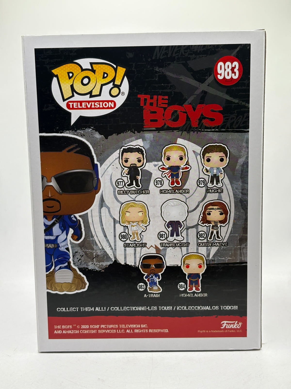 Funko POP! Television The Boys #983 A-Train Vinyl Figure FRENLY BRICKS - Open 7 Days image 3