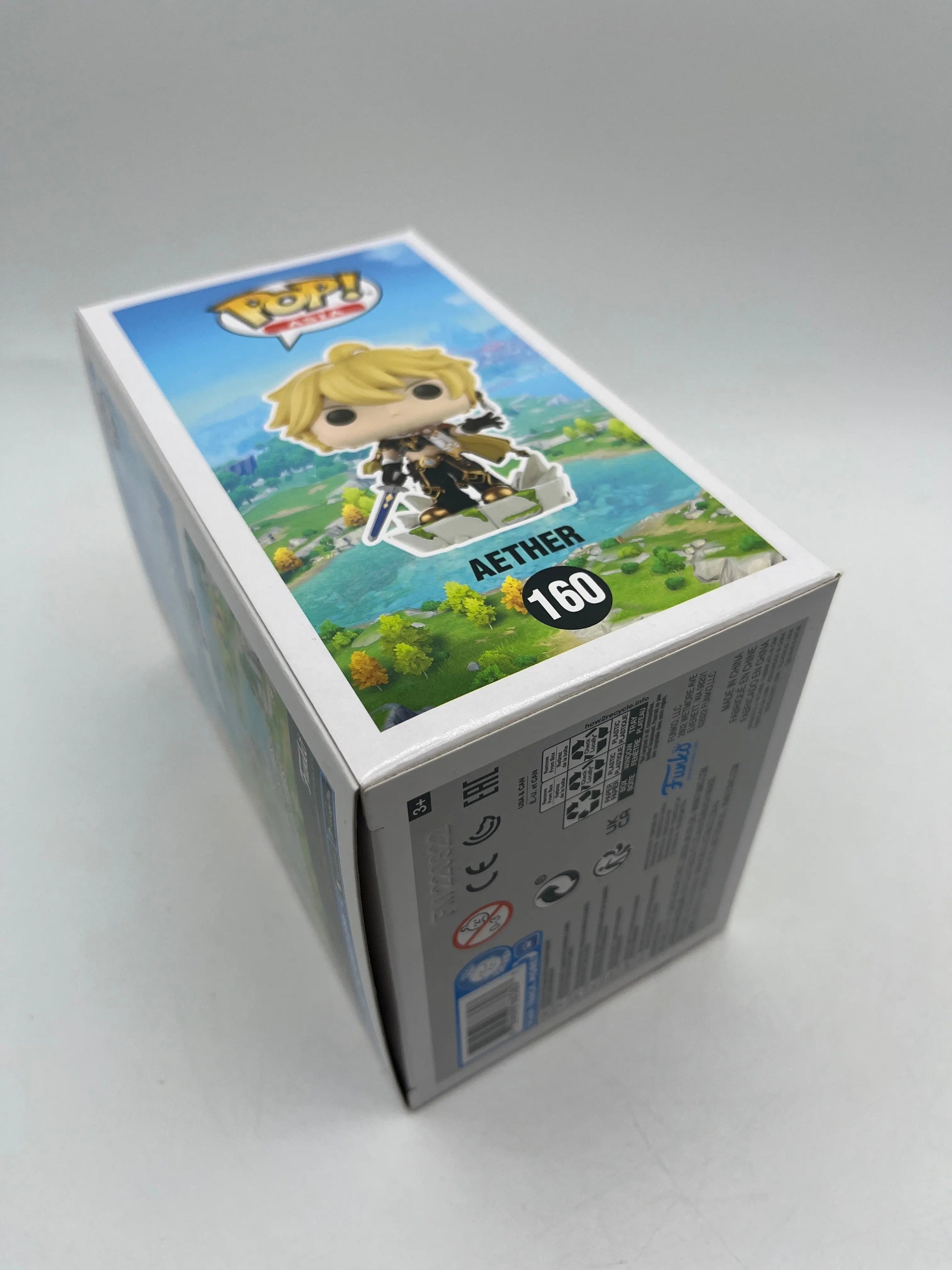 Funko POP! Asia Genshin Impact  "Aether" #160 Brand New In Box +combinedshipping FRENLY BRICKS - Open 7 Days