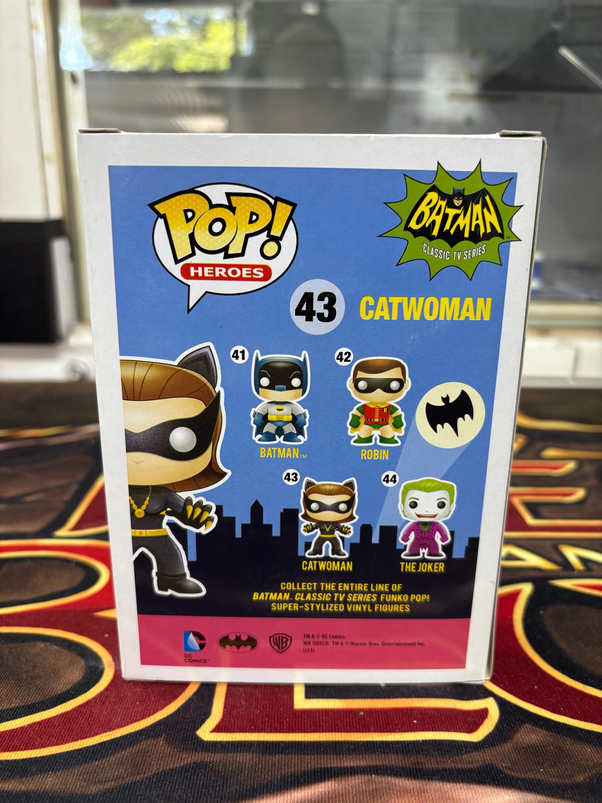 Funko POP! Heroes DC Comics Batman: Classic TV Series Catwoman #43 FRENLY BRICKS - Open 7 Days