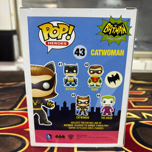 Funko POP! Heroes DC Comics Batman: Classic TV Series Catwoman #43 FRENLY BRICKS - Open 7 Days