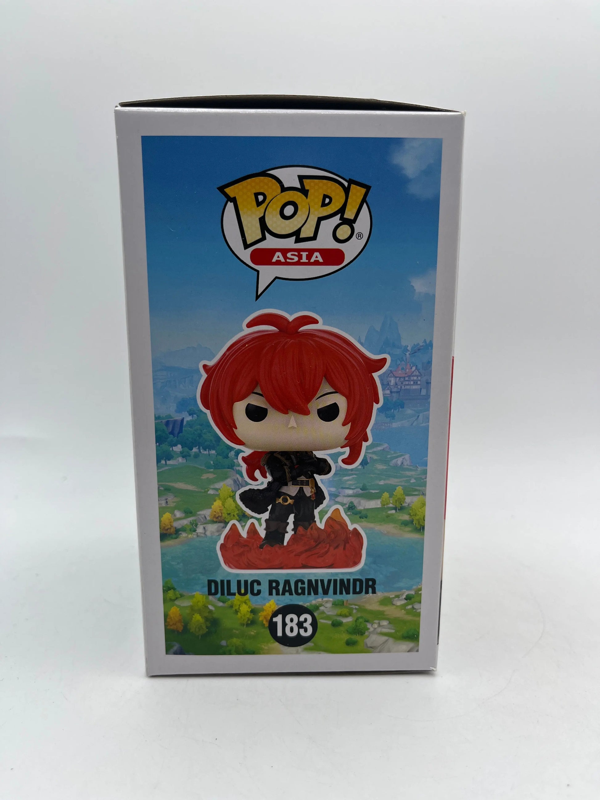 Funko POP! Asia Genshin Impact - Diluc Ragnvinder #183 +combinedshipping BNIB FRENLY BRICKS - Open 7 Days