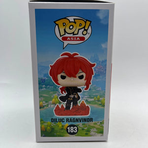 Funko POP! Asia Genshin Impact - Diluc Ragnvinder #183 +combinedshipping BNIB FRENLY BRICKS - Open 7 Days