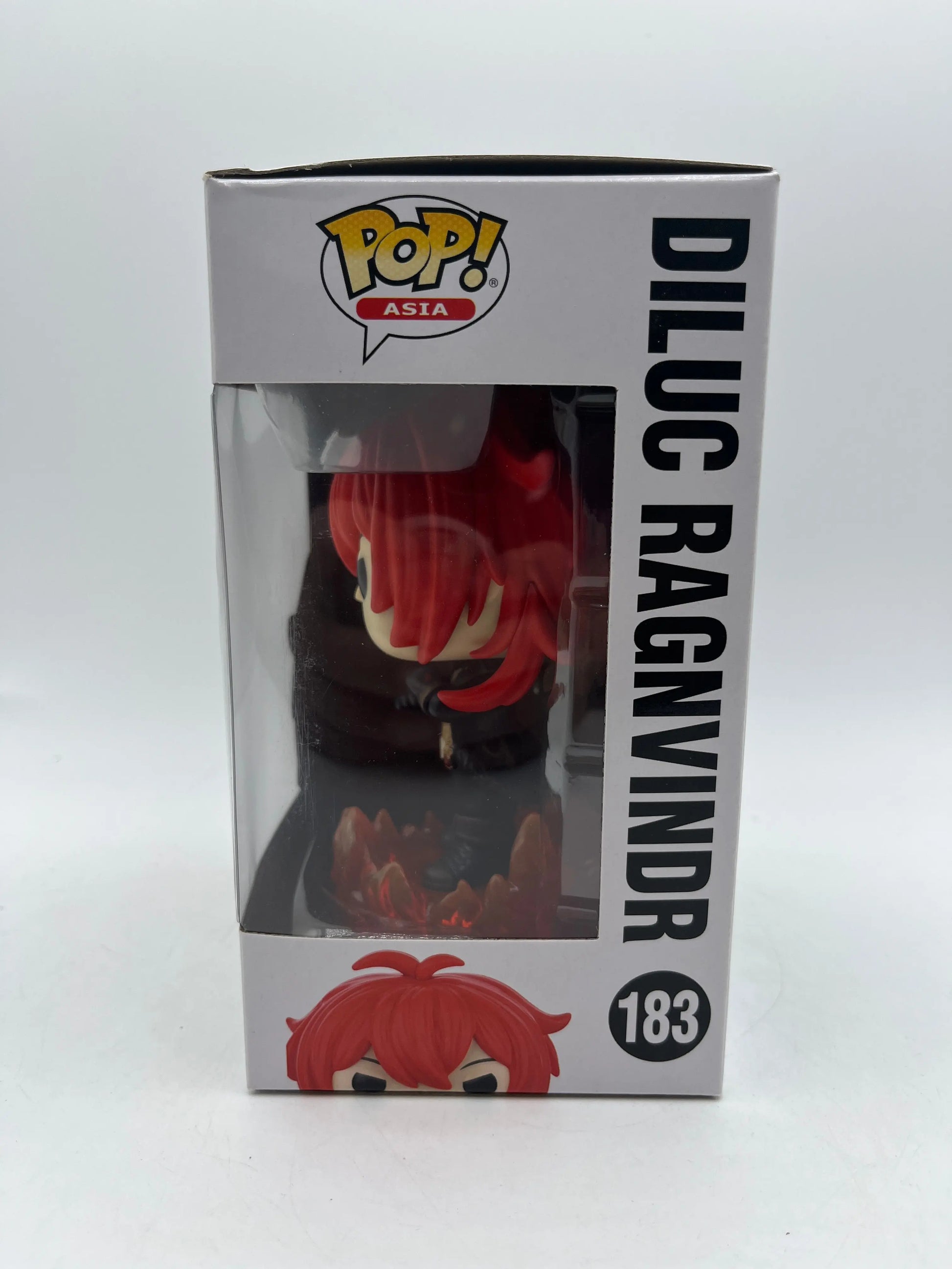 Funko POP! Asia Genshin Impact - Diluc Ragnvinder #183 +combinedshipping BNIB FRENLY BRICKS - Open 7 Days