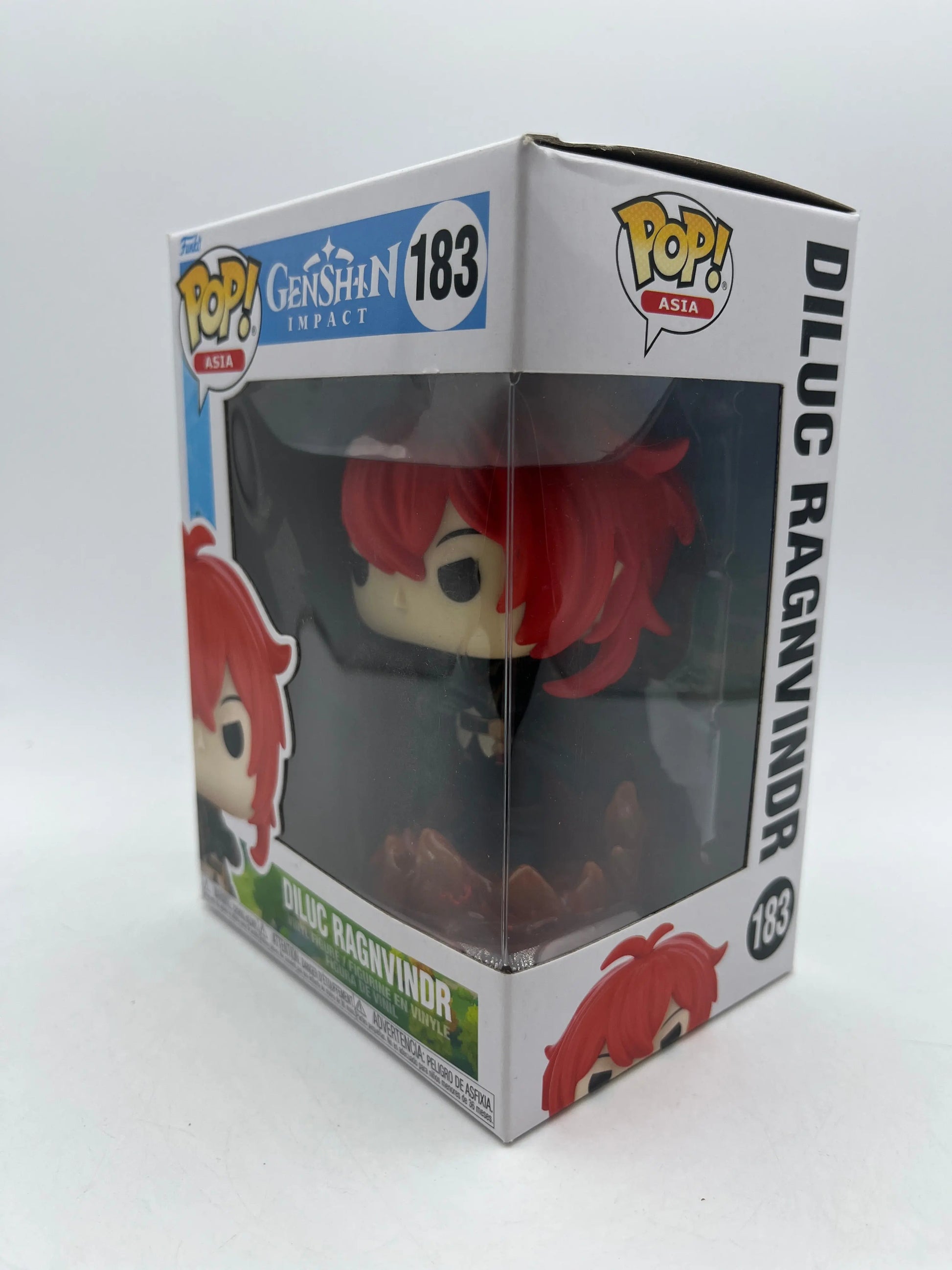Funko POP! Asia Genshin Impact - Diluc Ragnvinder #183 +combinedshipping BNIB FRENLY BRICKS - Open 7 Days