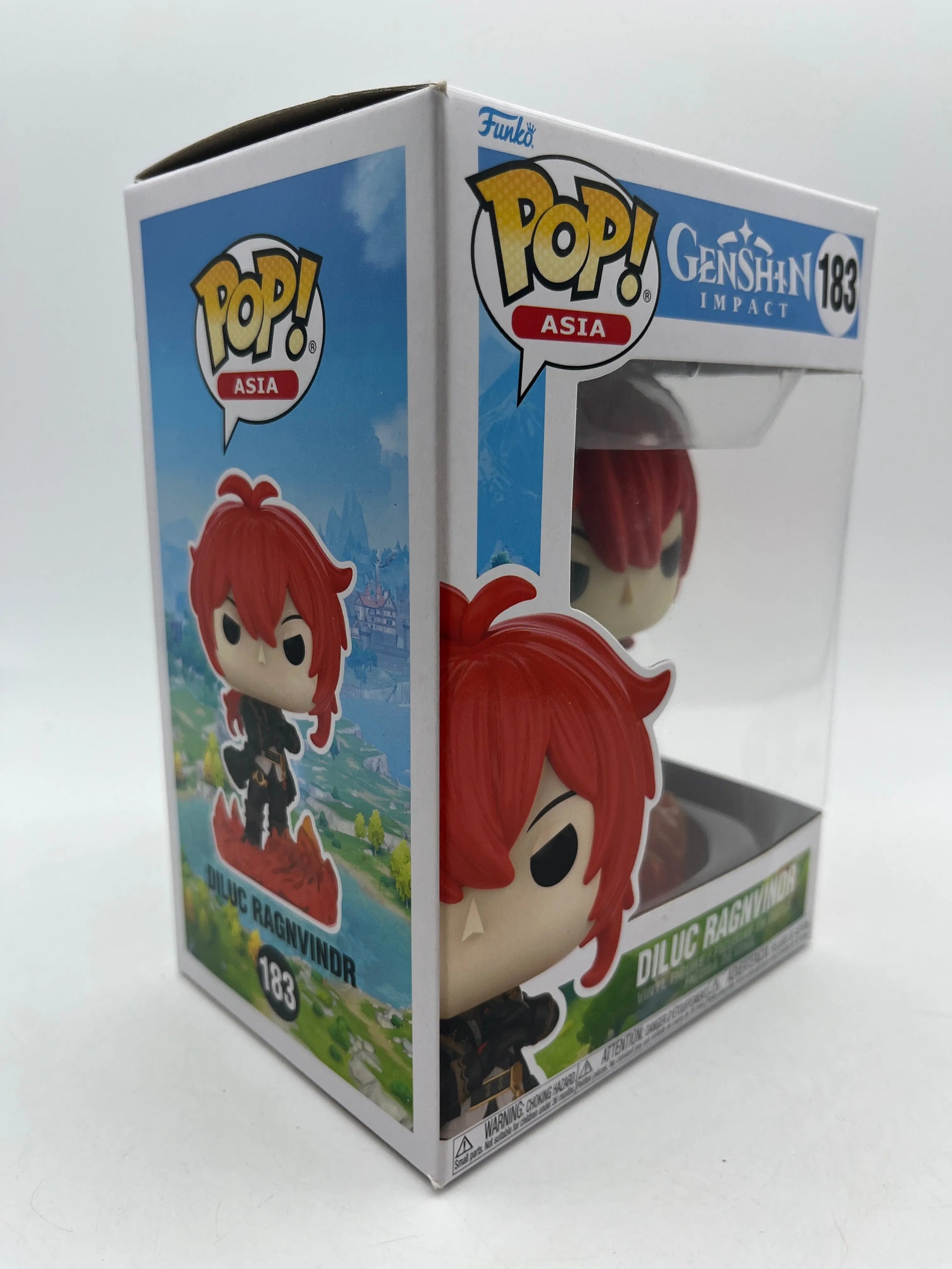 Funko POP! Asia Genshin Impact - Diluc Ragnvinder #183 +combinedshipping BNIB FRENLY BRICKS - Open 7 Days