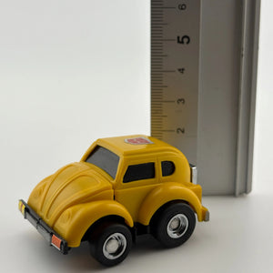 1984 Hasbro Transformers Mini-Car Yellow Bumblebee Figure 100% Complete Loose FRENLY BRICKS - Open 7 Days