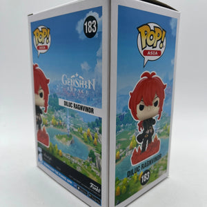 Funko POP! Asia Genshin Impact - Diluc Ragnvinder #183 +combinedshipping BNIB FRENLY BRICKS - Open 7 Days