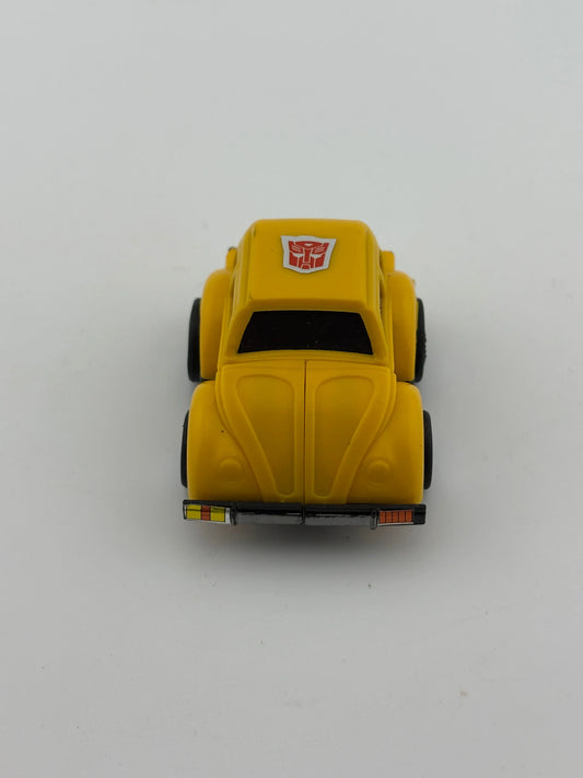1984 Hasbro Transformers Mini-Car Yellow Bumblebee Figure 100% Complete Loose FRENLY BRICKS - Open 7 Days