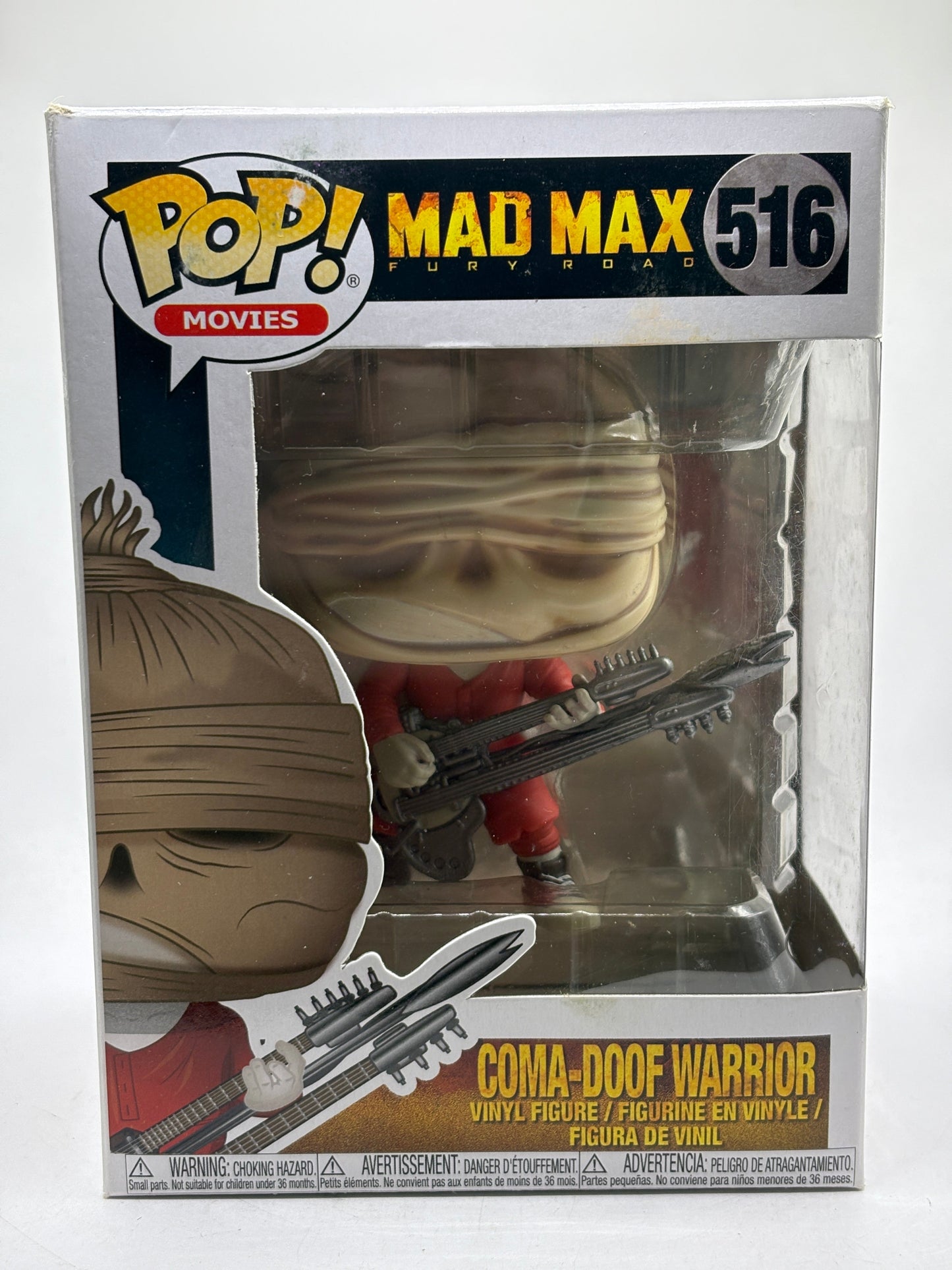 Funko POP! Movies Mad Max Fury Road #516 Coma-Doof Warrior FRENLY BRICKS - Open 7 Days