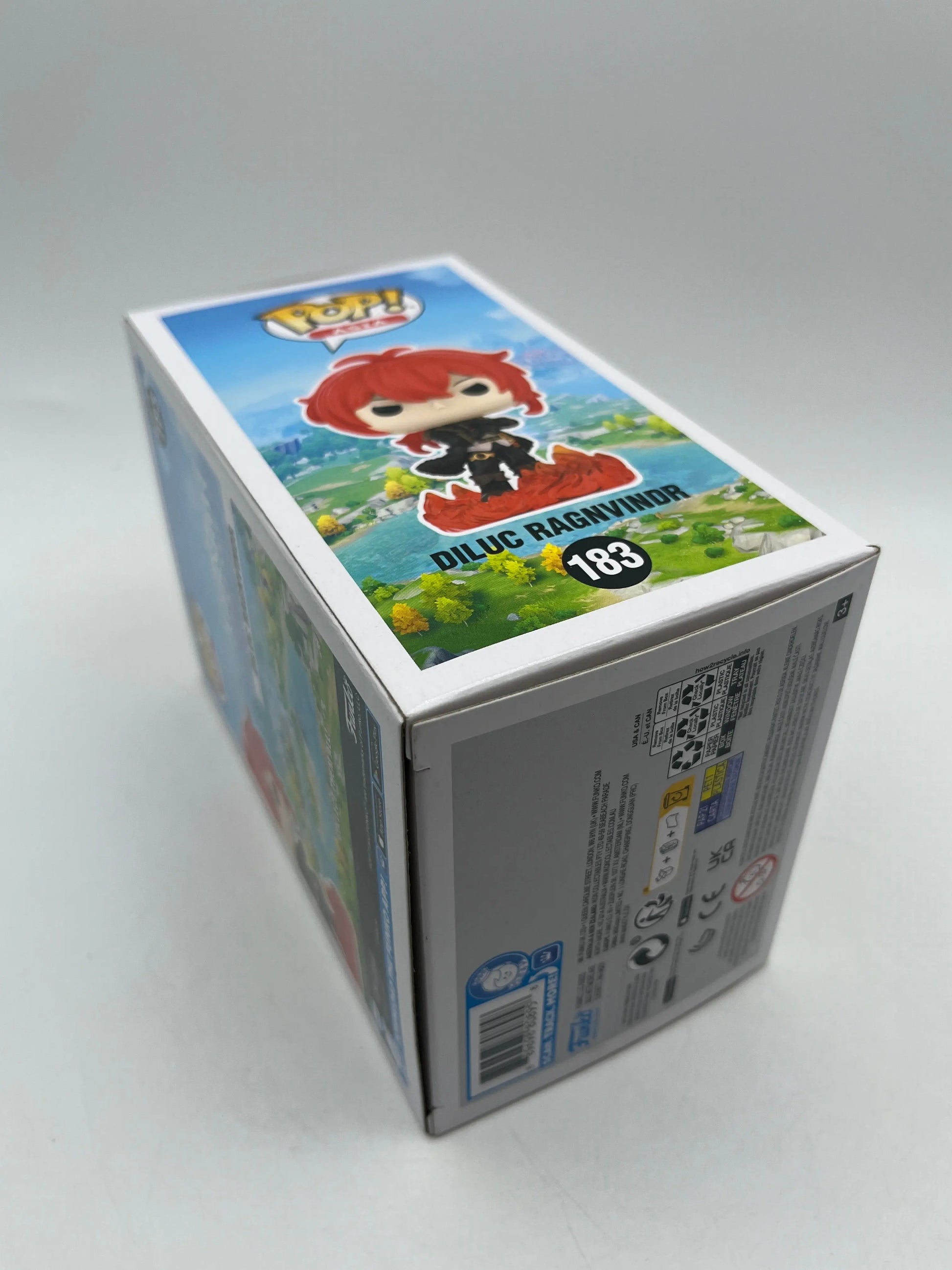 Funko POP! Asia Genshin Impact - Diluc Ragnvinder #183 +combinedshipping BNIB FRENLY BRICKS - Open 7 Days