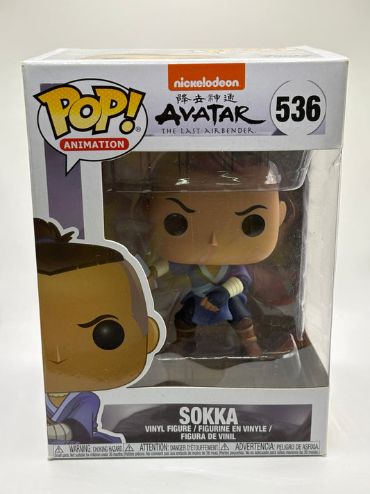 Funko POP! Animation Avatar #536 Sokka Vinyl Figure FRENLY BRICKS - Open 7 Days
