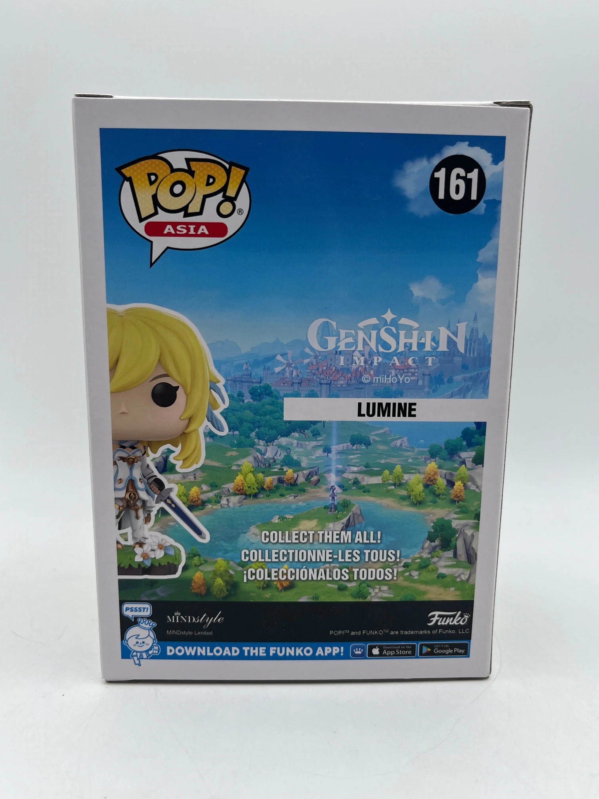 Funko POP! Vinyl Figure Asia Genshin Impact Lumine #161 +combinedshipping BNIB FRENLY BRICKS - Open 7 Days