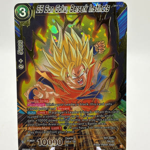 Dragon Ball Super Masters - SS Son Goku, Beserk Instincts BT20-121 SPR FRENLY BRICKS - Open 7 Days