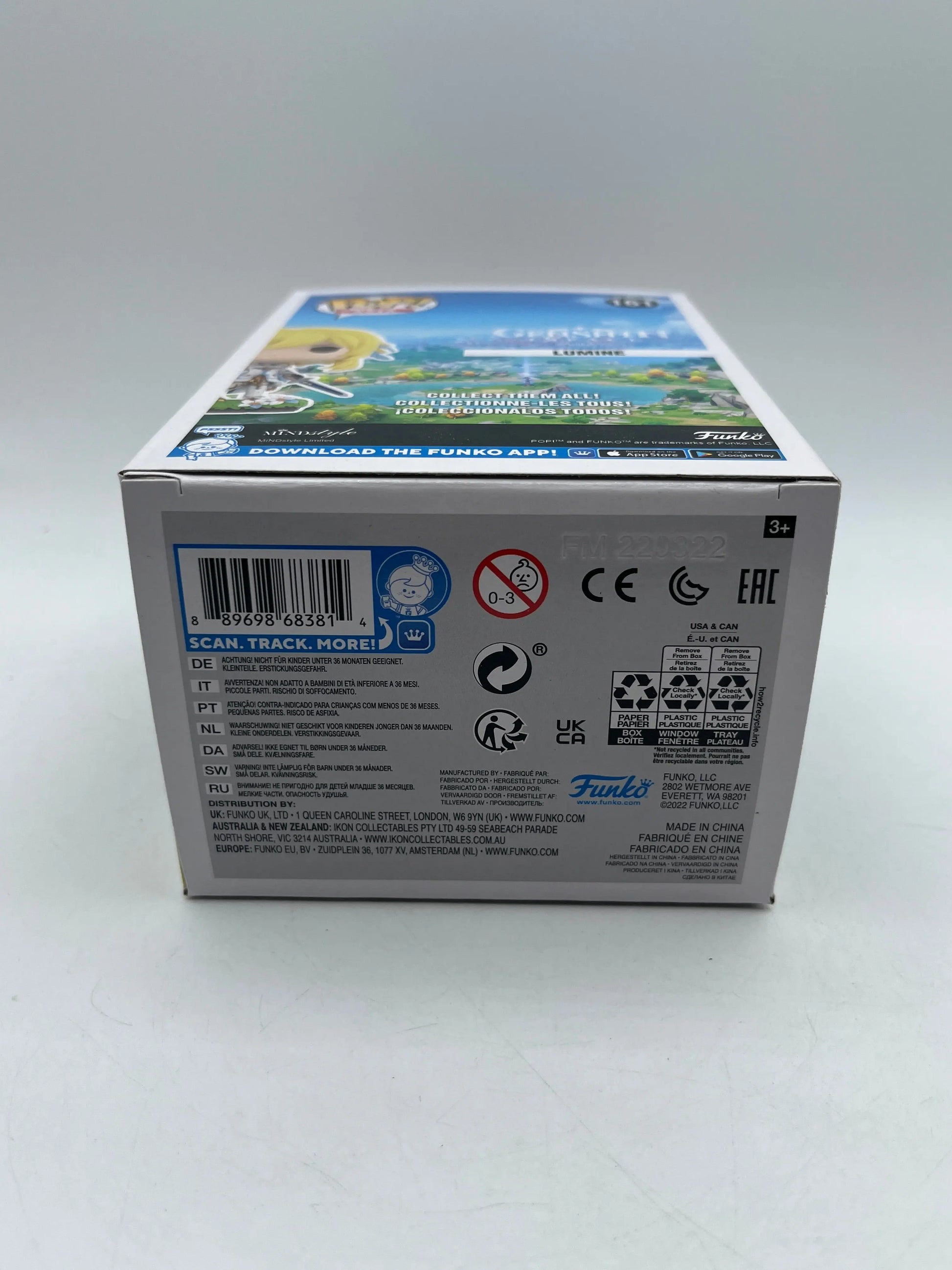 Funko POP! Vinyl Figure Asia Genshin Impact Lumine #161 +combinedshipping BNIB FRENLY BRICKS - Open 7 Days