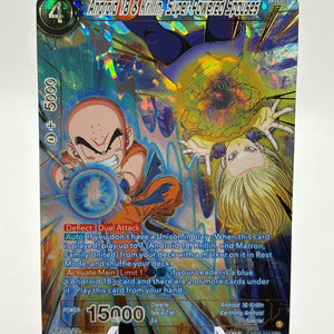 Dragon Ball Super Masters - Android 18 & Krillin, Super-Powered Spouses BT20-043 SPR FRENLY BRICKS - Open 7 Days