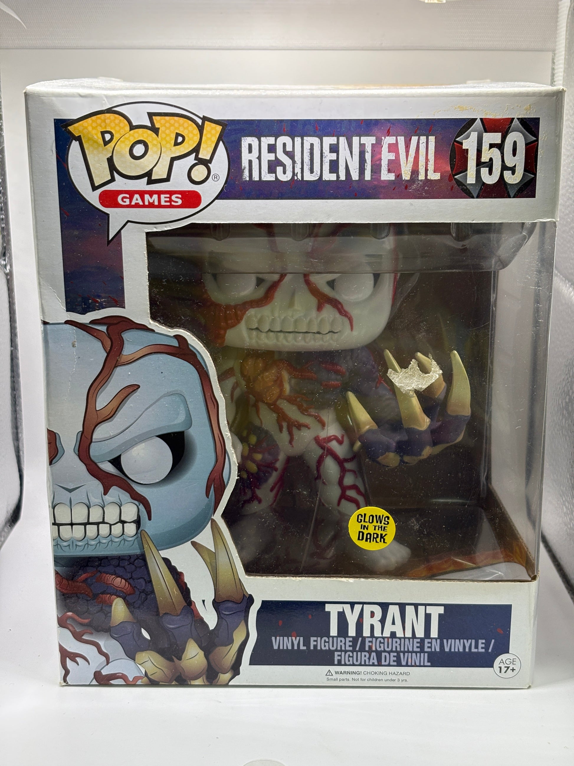 Funko POP! Games Resident Evil #159 Tyrant Vinyl Figure Glow in the Dark FRENLY BRICKS - Open 7 Days