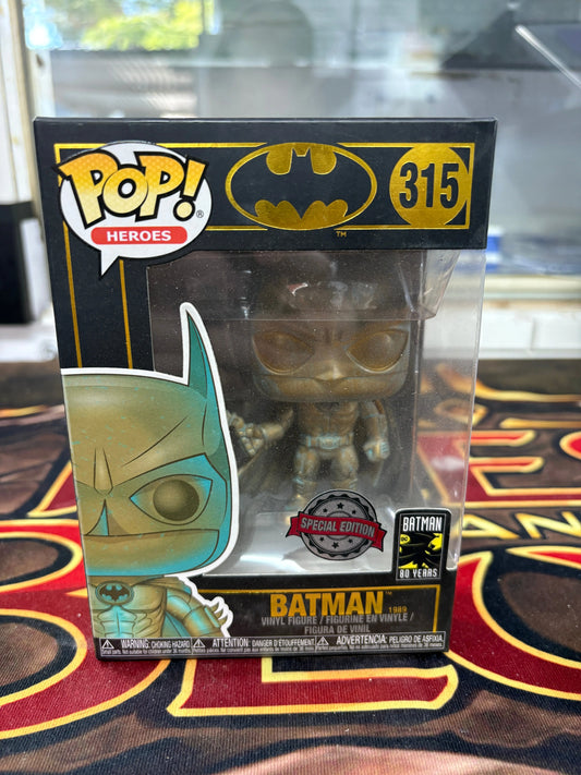 Funko Pop! Vinyl: Batman 1989 Bronze Patina Special Edition 315 FRENLY BRICKS - Open 7 Days