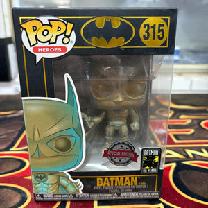 Funko Pop! Vinyl: Batman 1989 Bronze Patina Special Edition 315 FRENLY BRICKS - Open 7 Days