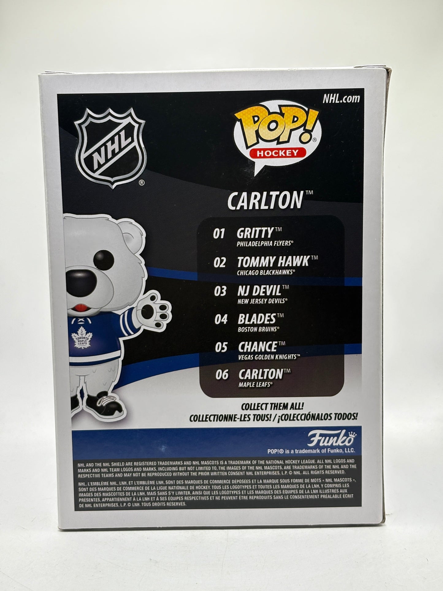 Funko POP! Hockey Toronto Maple Leafs #06 Carlton Vinyl Figure FRENLY BRICKS - Open 7 Days