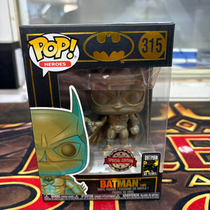 Funko Pop! Vinyl: Batman 1989 Bronze Patina Special Edition 315 FRENLY BRICKS - Open 7 Days
