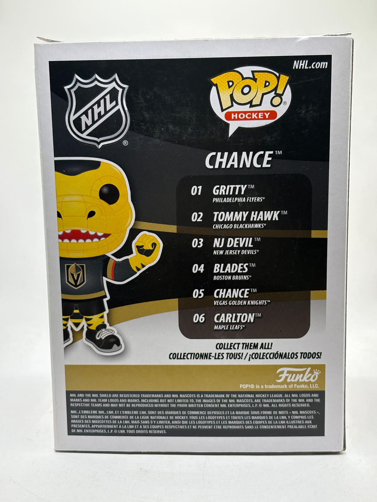 Funko POP! Hockey Vegas Golden Knights #05 Chance Vinyl Figure FRENLY BRICKS - Open 7 Days image 3