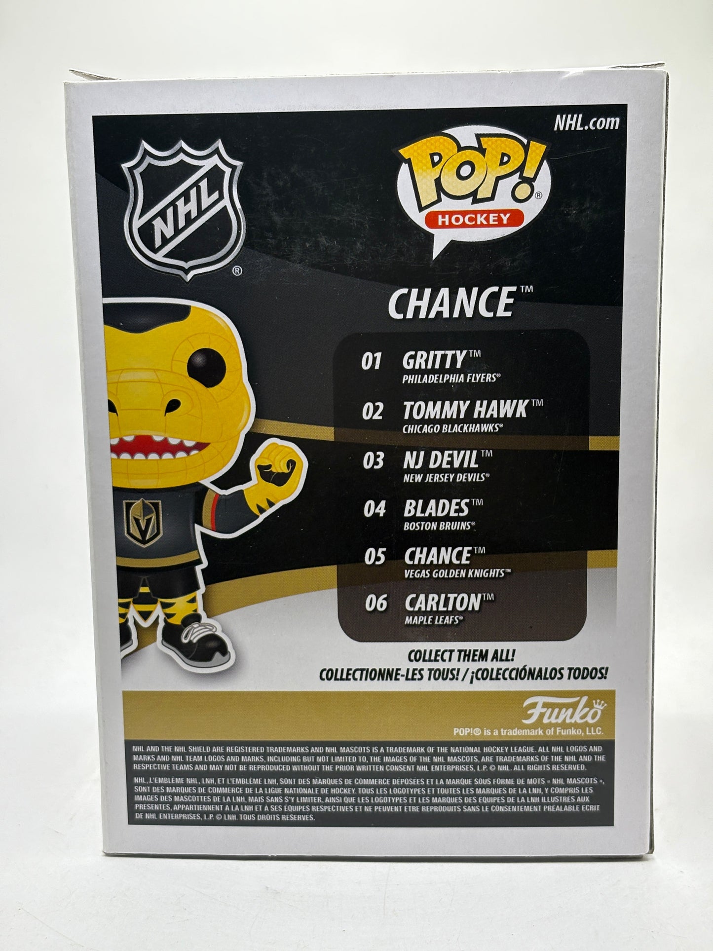 Funko POP! Hockey Vegas Golden Knights #05 Chance Vinyl Figure FRENLY BRICKS - Open 7 Days