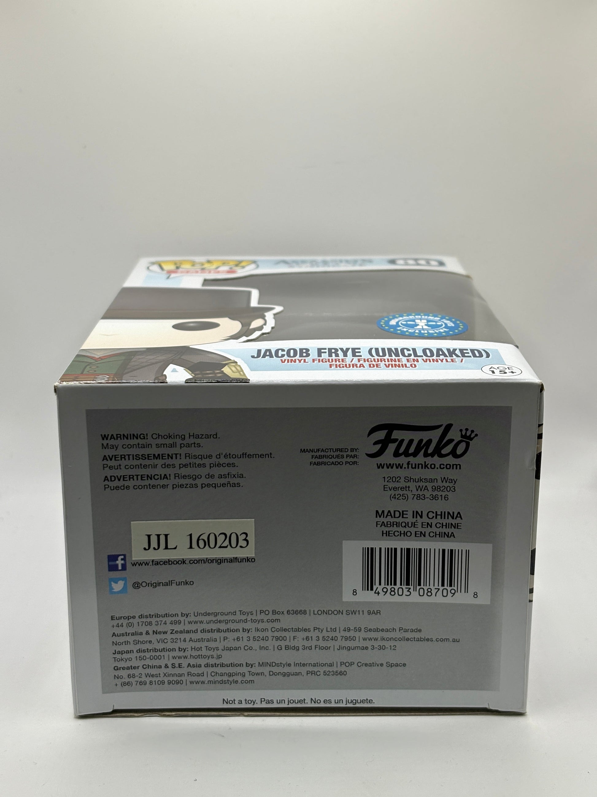 Funko POP! Games Assassin’s Creed Syndicate #80 Jacob Frye Uncloaked Underground Toys FRENLY BRICKS - Open 7 Days