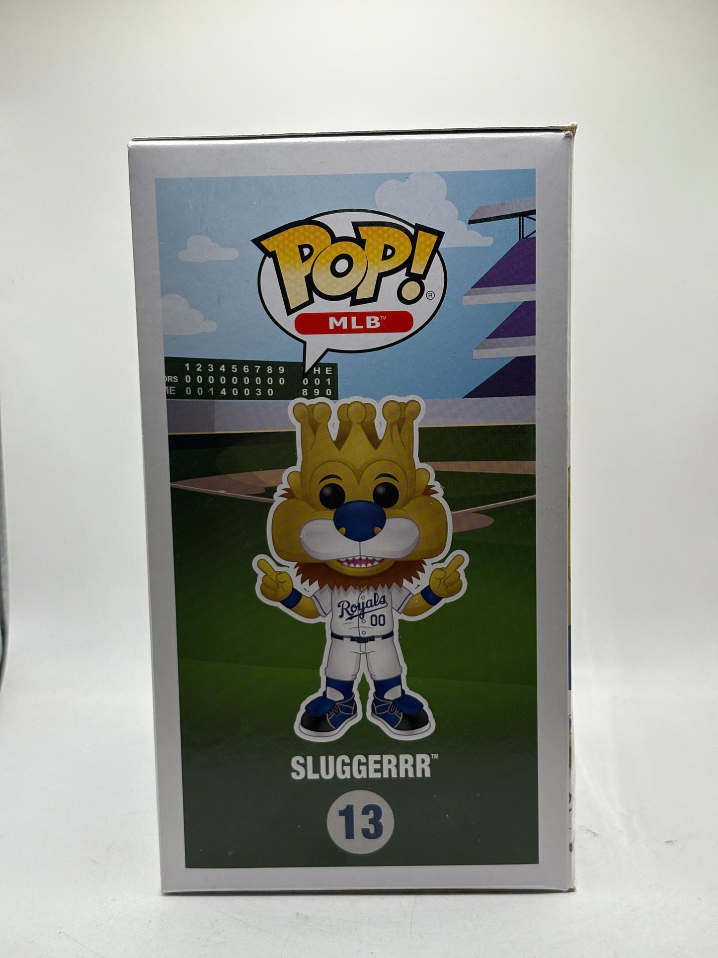 Funko POP! MLB Kansas City Royals #13 Sluggerrr Vinyl Figure FRENLY BRICKS - Open 7 Days