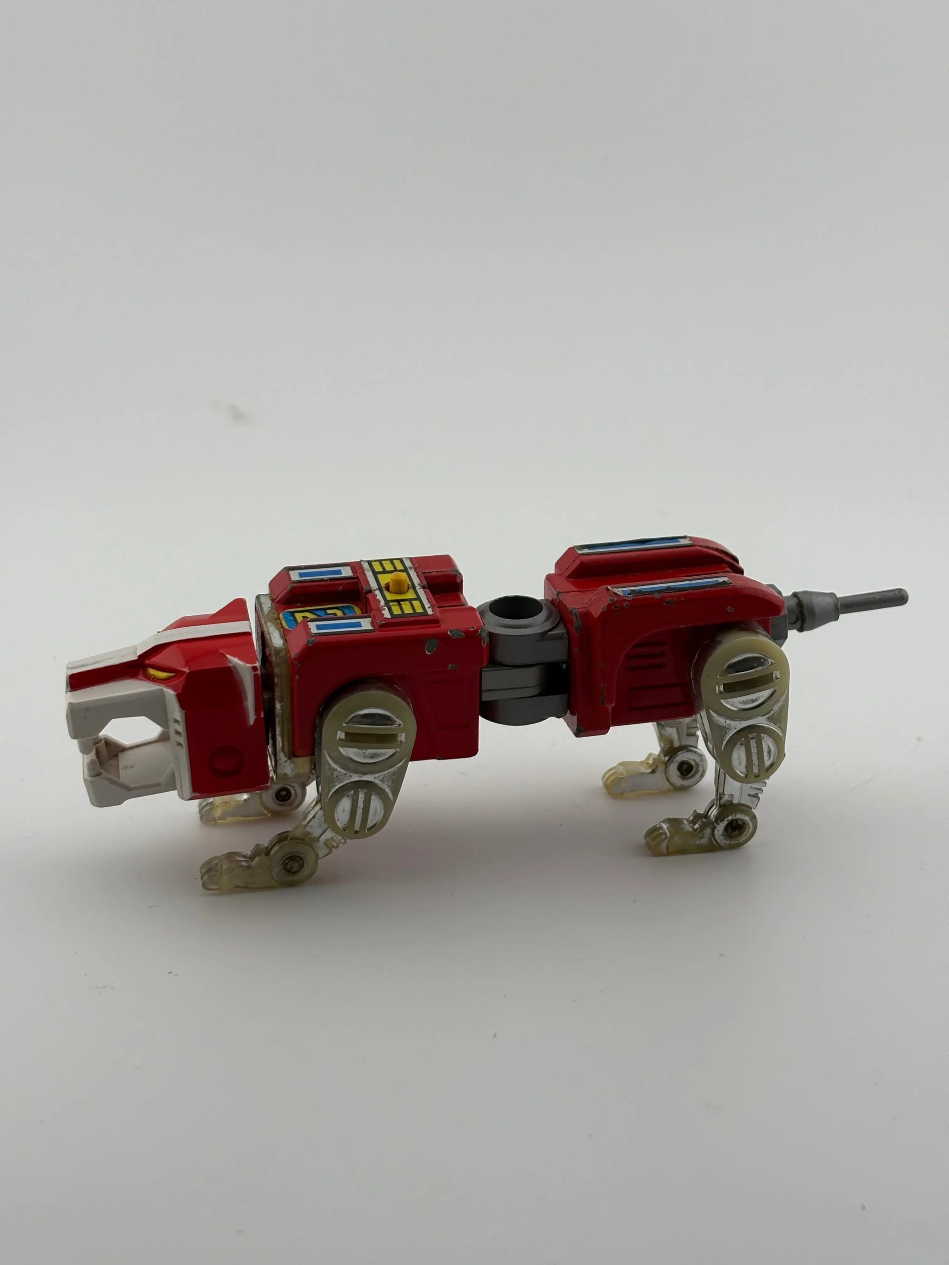 Vintage 1981 Voltron Diecast Red Lion Robot #2 Bandai GB-36 Loose FRENLY BRICKS - Open 7 Days
