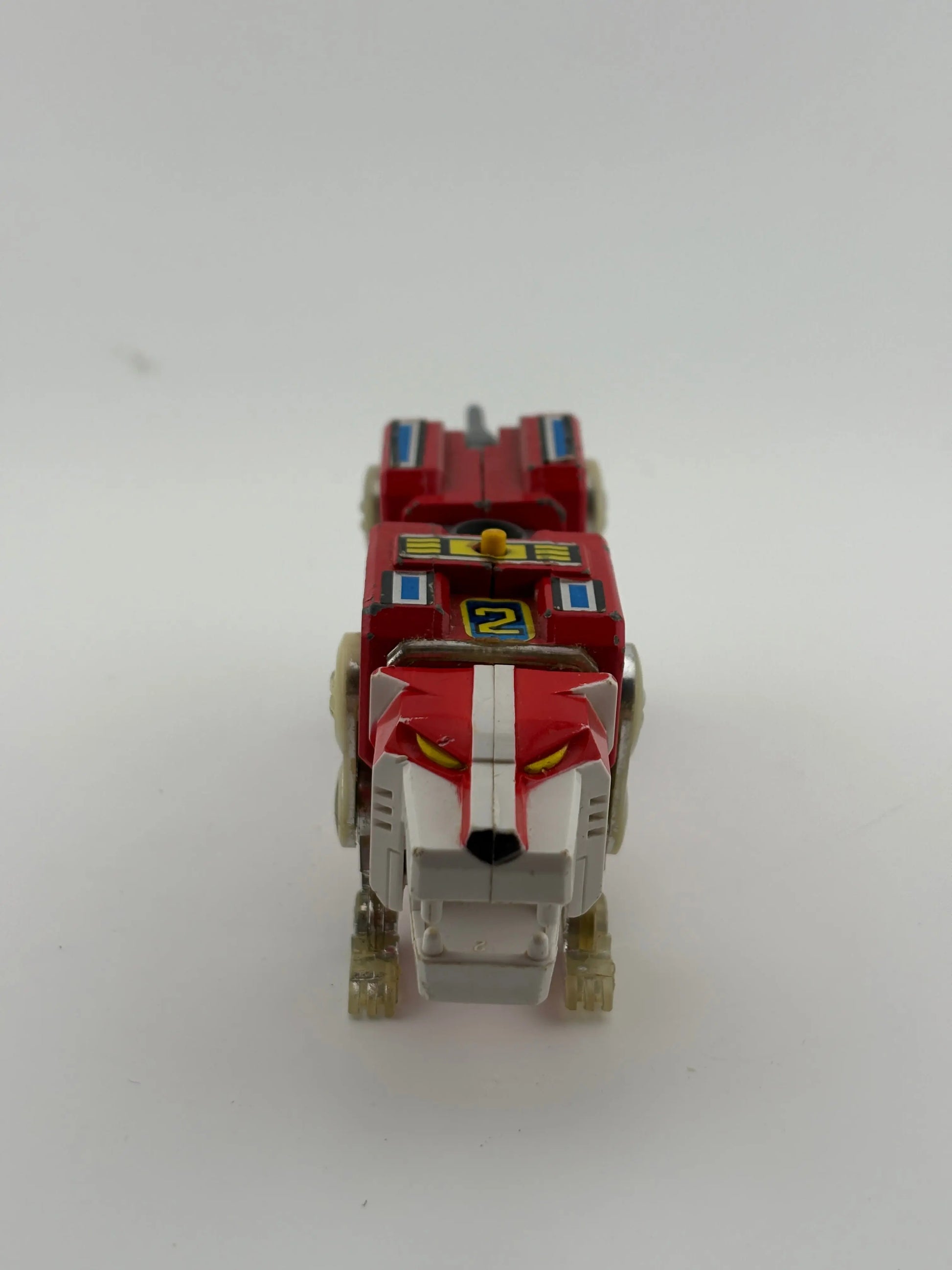 Vintage 1981 Voltron Diecast Red Lion Robot #2 Bandai GB-36 Loose FRENLY BRICKS - Open 7 Days