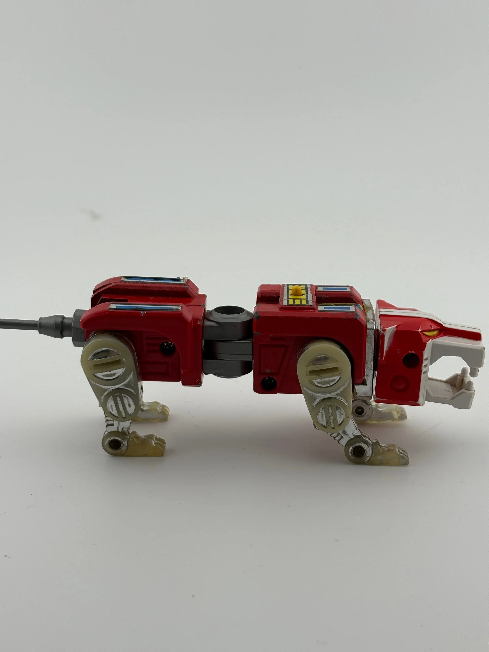 Vintage 1981 Voltron Diecast Red Lion Robot #2 Bandai GB-36 Loose FRENLY BRICKS - Open 7 Days
