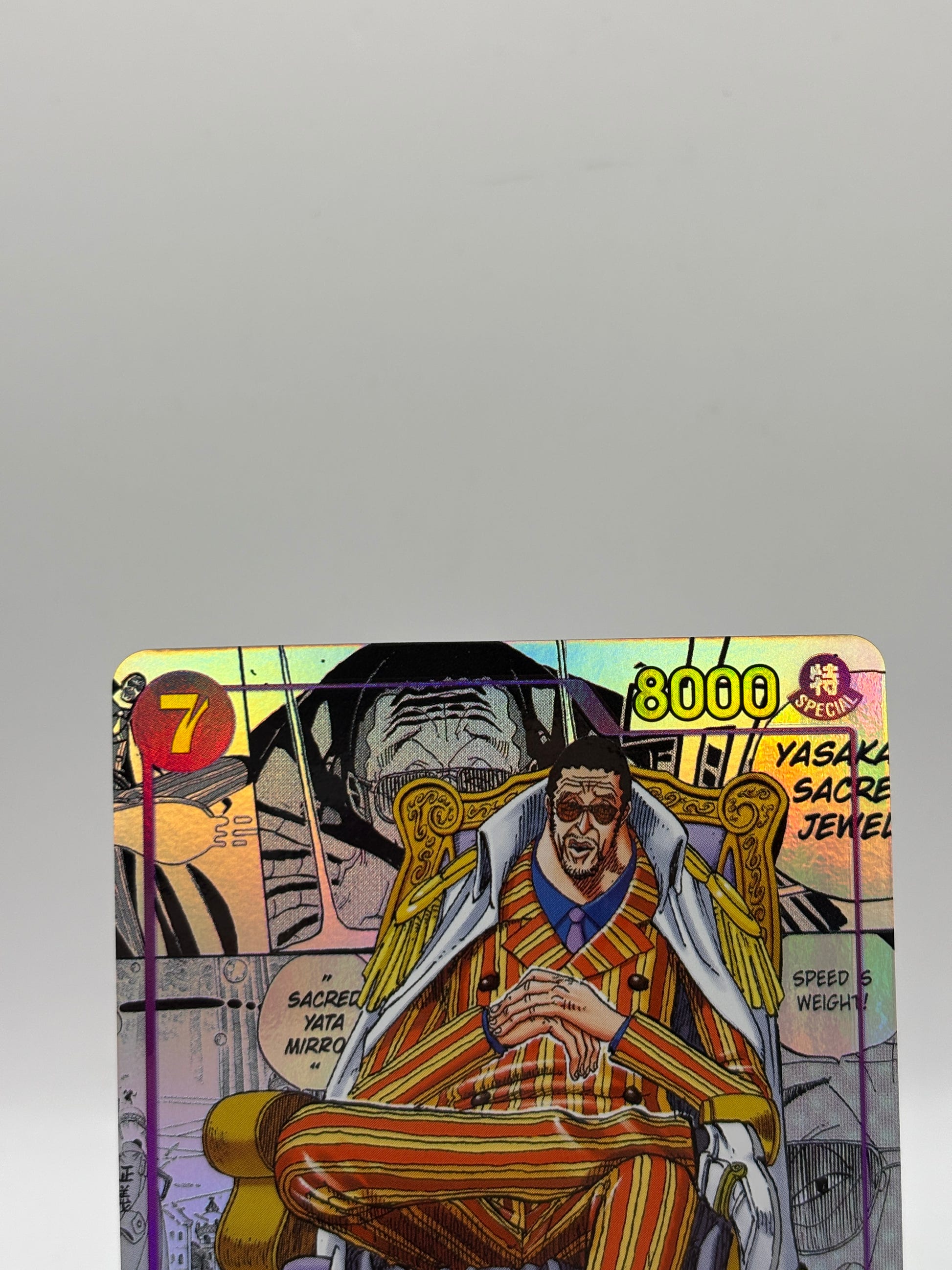 2026 One Piece The Time of Battle Borsalino Manga Art SSP #OP16-073 image 2