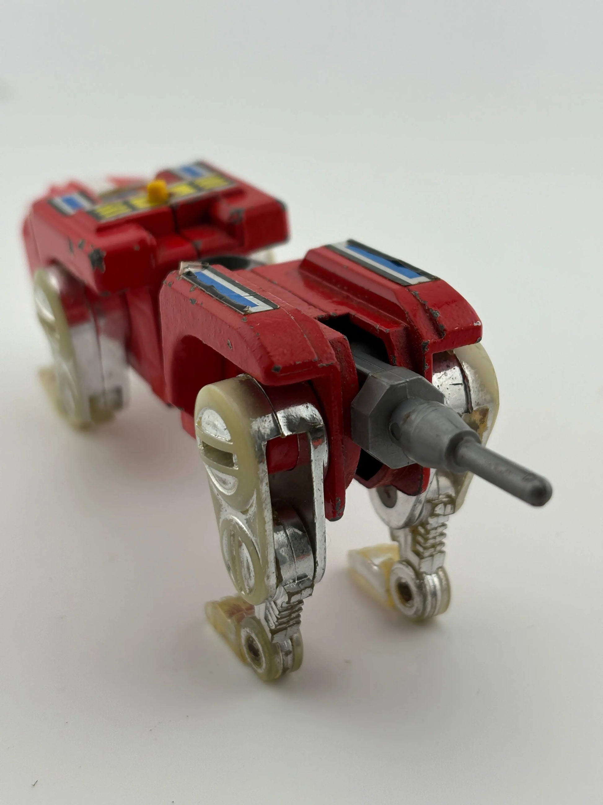 Vintage 1981 Voltron Diecast Red Lion Robot #2 Bandai GB-36 Loose FRENLY BRICKS - Open 7 Days