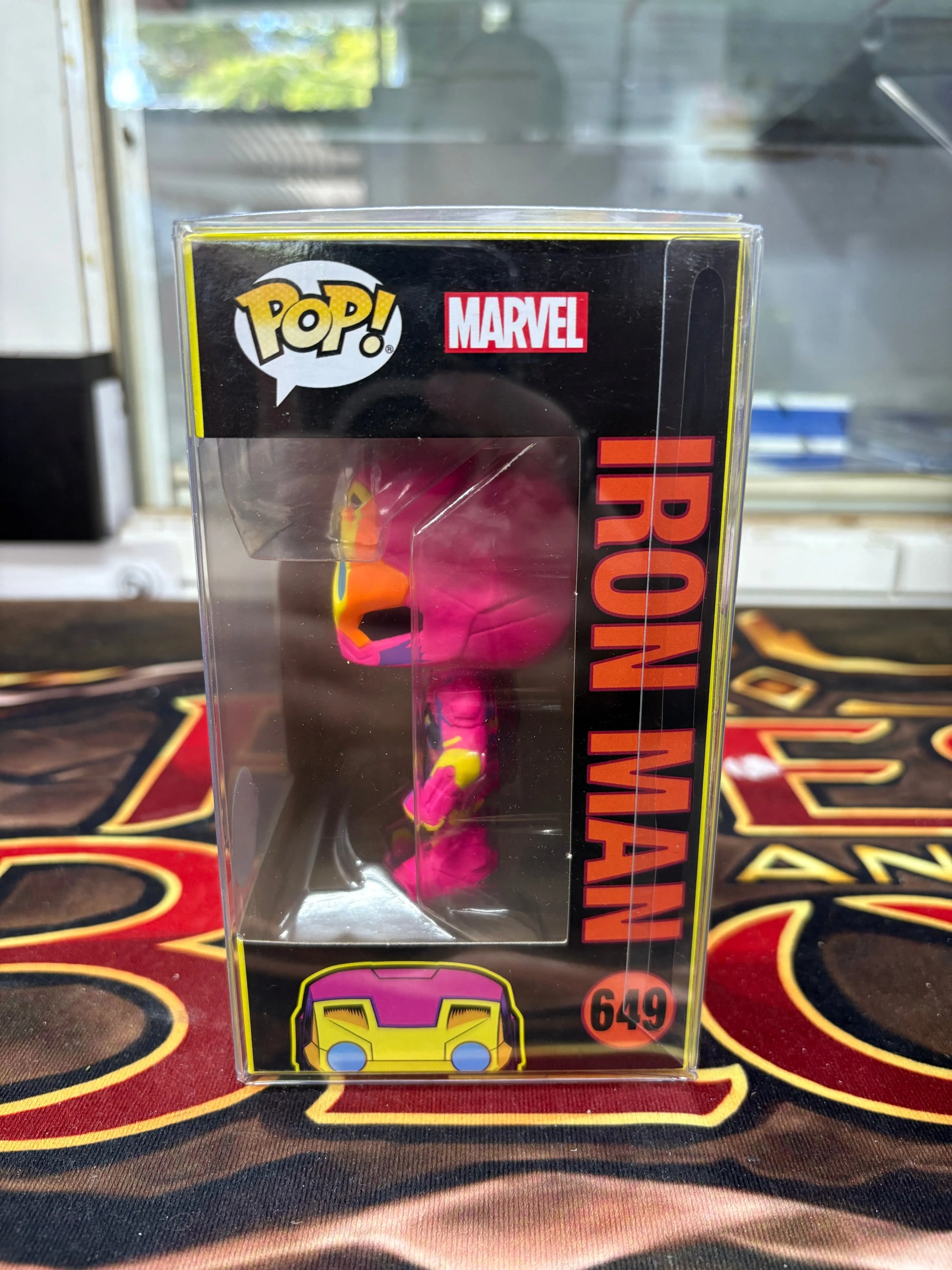 FUNKO Pop Vinyl Iron Man #649 FRENLY BRICKS - Open 7 Days